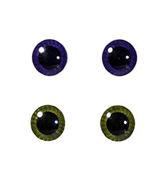 【中古】【人並み外れたに好いたらしい】グルーヴ eyechips Selection Pullip (ダークパープル×モスグリーン) ME-004