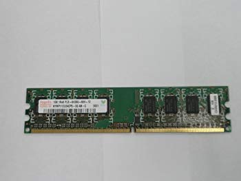 【中古】hynixディスクトップ用メモリPC2-6400 (DDR2-800)/1GB/240Pin 9jupf8b