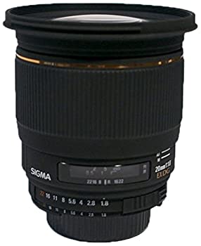 【中古】【人並み外れたに似つかわしい】SIGMA 単興味の中心広角水晶体 20粍 F1.8 EX DG ASPHERICAL RF ニコン用 フルサイズ相応う