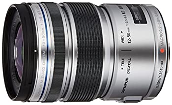 【中古】【非常に良い】OLYMPUS ミラーレス一眼 レンズ 防塵 防滴 電動ズーム ED 12-50mm シルバー M.ZUIKO DIGITAL ED12-50mmF3.5-6.3 EZ SLV