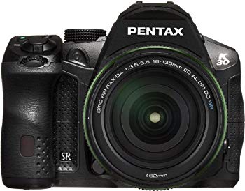 【中古】PENTAX デジタル一眼二眼レフ写真機 K-30 水晶体一揃いの道具 [DA18-135mmWR] 黒いこと K-30LK18-135 BK 15637 tf8su2k