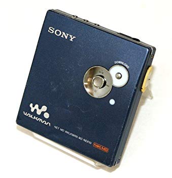 【中古】SONY　ソニー　MZ-NE810-L ブルー　Net MD対応ポータブルMDウォークマン　MDLP対応　（MD再生専用機/MDウォークマン）｜ドリエム店