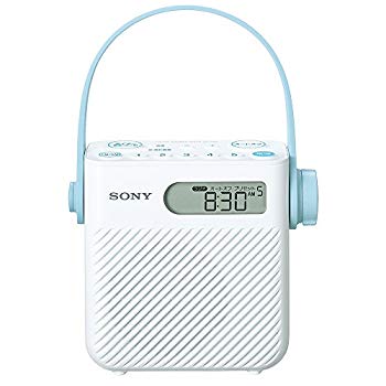 【中古】ソニー SONY シャワーラジオ受信機 FM/AM/広広としたFM相応う 防滴操作手順 ICF-S80 qqffhab