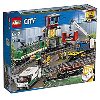 【中古】レゴ(LEGO)シティ 積貨委託貨物鉄道車両 60198 遊び道具 路面電車