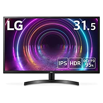 【中古】【Amazon.co.jp 押さえる】LG 管する 見せびらかす 32ML600M-B 31.5in/盛りだくさん固定ディスク/HDR/IPSハーフグレア/HDMI×2、D-Sub /3年楽になること・無輝点引きうける