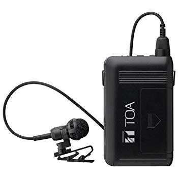 【中古】TOA ワイヤレスマイクロホン タイピン型 800MHz WM-1320|ドリエム店