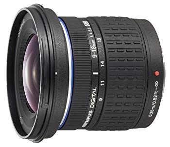 【中古】【人並み外れたに似つかわしい】OLYMPUS  超広角望遠レンズ ZUIKO DIGITAL ED 9-18粍 F4.0-5.6 6g7v4d0