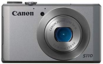 【中古】【非常に良い】Canon デジタルカメラ PowerShot S110 約1210万画素 F2.0 光学5倍ズーム シルバー PSS110(SL) i8my1cf