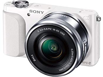 【中古】【非常に良い】SONY ミラーレス一眼 NEX-3N パワーズームレンズキット E PZ 16-50mm F3.5-5.6 OSS付属 ホワイト NEX-3NL W|ドリエム店