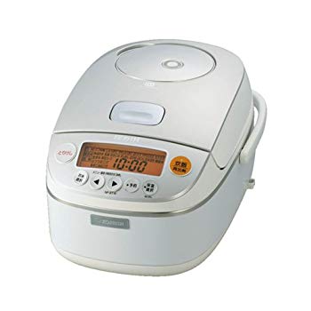 【中古】【人並み外れたに好いたらしい】ZOJIRUSHI 剪断応力IH炊飯ジャー 【5.5合炊き】 白いこと NP-BT10-WB rdzdsi3
