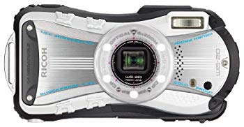 【中古】【人並み外れたに似つかわしい】RICOH 雨合羽デジタル写真機 RICOH WG-20 白いこと 雨合羽10m耐ぼうぜん自失1.5m耐寒-10度 RICOH WG-20WH 08064 9jupf8b