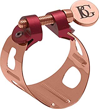 【中古】【非常に良い】BG DUO リガチャー アルトサックス/クラリネット ローズゴールド LD9|ドリエム店