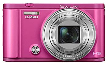【中古】【人並み外れたに好いたらしい】CASIO デジタル写真器 EXILIM EX-ZR3100VP 自分自身撮りチルト液晶 スマホへ自動小銃変速機 ビビットピンク
