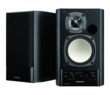 【中古】【非常に良い】ONKYO WAVIO パワードスピーカーシステム 40W+40W GX-500HD(B) ブラック|ドリエム店