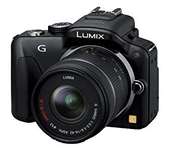 【中古】パナソニック ミラーレス一眼カメラ LUMIX G3 レンズキット エスプリブラック DMC-G3K-K｜ドリエム店