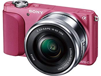 【中古】【非常に良い】SONY ミラーレス一眼 NEX-3N パワーズームレンズキット E PZ 16-50mm F3.5-5.6 OSS付属 ピンク NEX-3NL P｜ドリエム店 116,107円