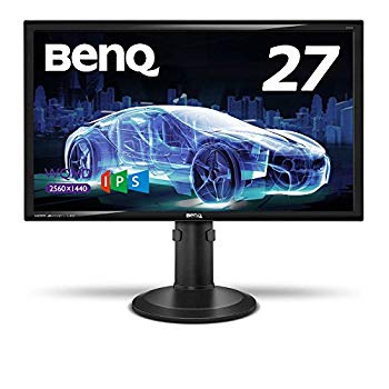 【中古】【人並み外れたに好いたらしい】BenQ 管する 見せびらかす GW2765HT 27in/WQHD/IPS/DisplayPortHDMIDVIVGA端子