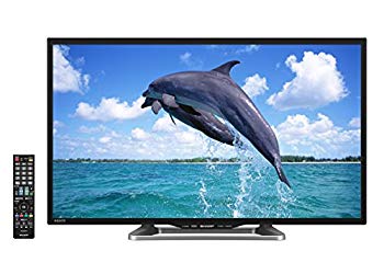 【中古】【非常に良い】シャープ 32V型 液晶 テレビ AQUOS LC-32W25-B ハイビジョン 外付HDD対応(裏番組録画) ブラック 2015年モデル｜ドリエム店