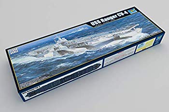 【中古】トランペッター 1/350 アメリカ海軍 航空母艦 CV-4 レンジャー プラモデル 05629|ドリエム店