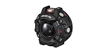 【中古】【人並み外れたに好いたらしい】CASIO(カシオ) デジタル写真機 G\u0027z EYE GZE-1 耐衝撃落っこちる4m 雨合羽水深50m 黒いこと GZE-1BK