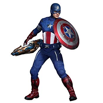 【中古】ムービー・マスターピース アベンジャーズ 1/6スケール フィギュア キャプテン・アメリカ tf8su2k