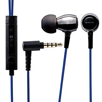 【中古】エレコム ステレオイヤホン Knowles社製バランスド・アーマチュア型ドライバ ブラック EHP-BS100BK w17b8b5