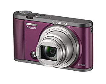 【中古】CASIO デジタル写真機 EXILIM 自分自身撮りチルト液晶 EX-ZR1700WR ぶどう酒赤いこと ggw725x
