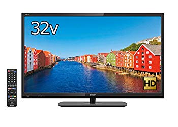 【中古】【非常に良い】シャープ 32V型 液晶 テレビ AQUOS LC-32H40 ハイビジョン 外付HDD対応(裏番組録画) 2画面表示 2016年モデル dwos6rj 24,672円
