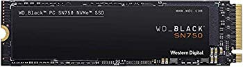 【中古】【国内正規代理店品】Western Digital WD Black 内蔵SSD M.2-2280 SN750 ゲームPC カスタムPC向け 1TB NVMe WDS100T3X0C mxn26g8
