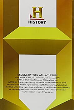 【中古】Decisive Battles: Atilla the Hun [DVD] [Import]