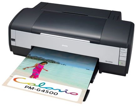【中古】EPSON Colorio インクジェットプリンター PM-G4500 A3ノビ対応 6色染料インク