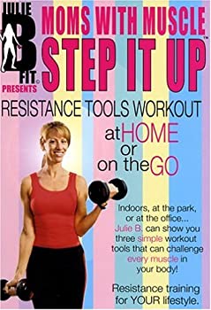 【中古】Julie B Fit Presents Moms With Muscle: Step It Up [DVD]