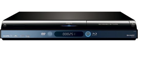 【中古】せつ然たる ブルーレイプレーヤー 変わり種録画役立つこと付 AQUOS BD-HP1