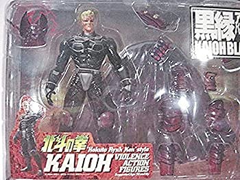 【中古】北斗の拳 199x カイオウ　黒縁アーマーｖｅｒ　バイオレンスアクションフィギュア