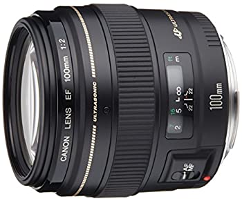 【中古】Canon 単興味の中心中望遠水晶体 EF100粍 F2 USM フルサイズ相応う