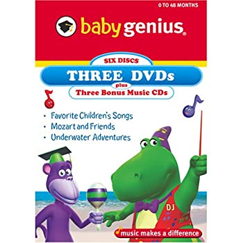 【中古】Baby 3-Pack: Favorite Childrens Songs / Mozart [DVD] [Import]