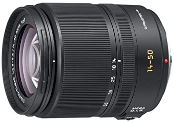 【中古】パナソニック 標準ズームレンズ フォーサーズ用 ライカ D VARIO-ELMAR 14-50mm F3.8-5.6 ASPH. MEGA O.I.S.