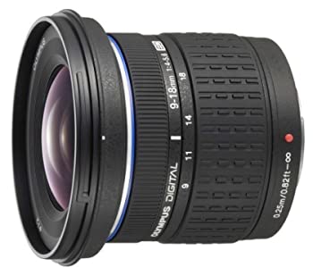 【中古】OLYMPUS  超広角望遠レンズ ZUIKO DIGITAL ED 9-18粍 F4.0-5.6