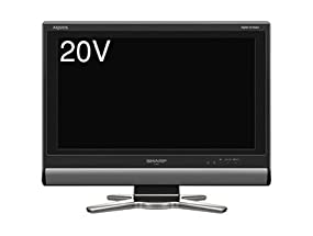 【中古】シャープ 20V型 液晶 テレビ AQUOS LC-20D50B ハイビジョン 2009年モデル|ドリエム店