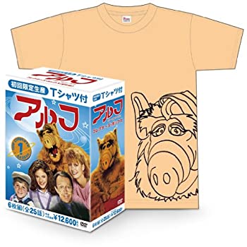 【中古】アルフ 〈ファースト・シーズン〉カラーTシャツ付 コレクターズ・ボックス (6枚組) [DVD]
