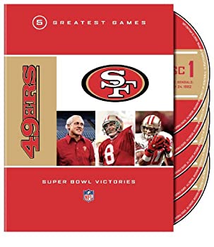 【中古】NFL 49ers 5 Greatest Games Super Bowl Victories [DVD] [Import]｜ドリエム店
