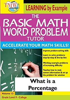 【中古】Basic Math Word Problms: What Is a Percentage [DVD] [Import]｜ドリエム店