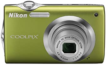 【中古】Nikon デジタル写真機 COOLPIX (クールピクス) S3000 受けが良い緑であること S3000GR