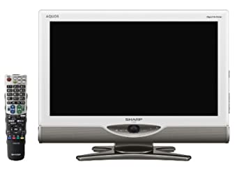 【中古】シャープ 20V型 液晶 テレビ AQUOS LC-20DE7-W ハイビジョン 2010年モデル|ドリエム店