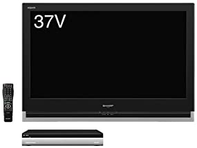【中古】シャープ 37V型 液晶 テレビ AQUOS LC-37XJ1-B フルハイビジョン 2008年モデル|ドリエム店
