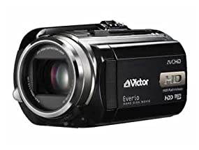 【中古】JVCケンウッド ビクター 80GBハイビジョンハードディスクムービー クリアブラック GZ-HD30-B
