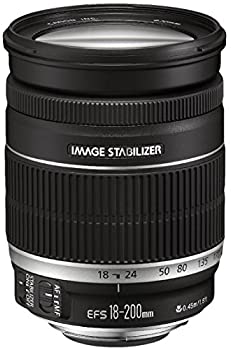 【中古】Canon 望遠望遠レンズ EF-S18-200粍 F3.5-5.6 IS APS-C相応う