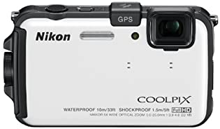 【中古】Nikon デジタルカメラ COOLPIX (クールピクス) AW100 ナチュラルホワイト AW100WH