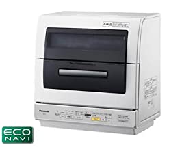 【中古】パナソニック 食器洗い乾燥機 NP-TR5-W ホワイト エコナビ Panasonic
