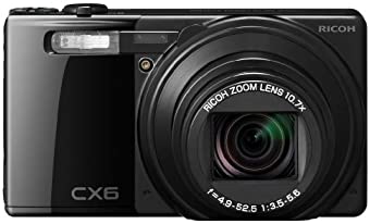 【中古】RICOH デジタルカメラ CX6ブラック CX6-BK｜ドリエム店